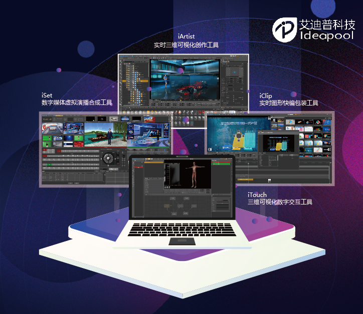 三维数字内容制作及可视化交互工具集 引领未来的数字内容制作服务